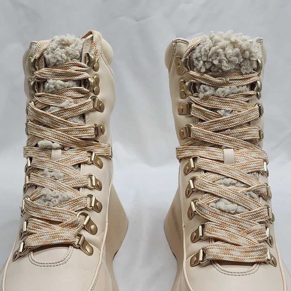 CIRCUS NY●BY SAM EDELMAN●LADIES 6.5●GAIL●DISTRESSED● LACE-UP HIKING BOOTS●NWOB● - Picture 5 of 16